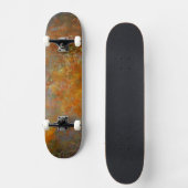 Industriële Rustieke Rusty Koper Geïnspireerde Kun Persoonlijk Skateboard (Voorkant)