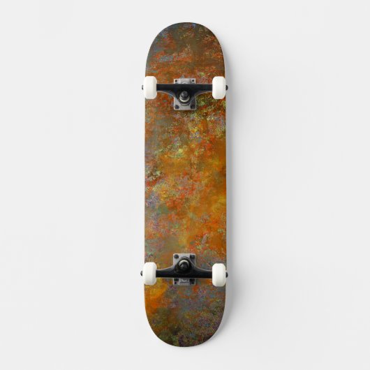 Industriële Rustieke Rusty Koper Geïnspireerde Kun Persoonlijk Skateboard (Voorkant)