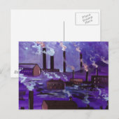 INDUSTRIËLE SCÈNE BRIEFKAART (Voorkant / Achterkant)