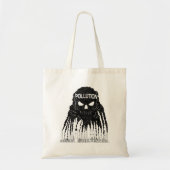 Industriële Smog Monsterwolk Tote Bag (Voorkant)