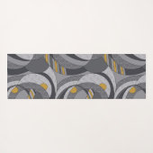 Industriële spiralen – Abstract Grunge-geïnspireer Yogamat (Achterkant (horizontaal))