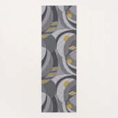 Industriële spiralen – Abstract Grunge-geïnspireer Yogamat (Achterkant)