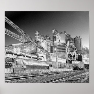 industriële sporen poster