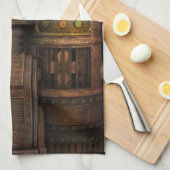 Industriële Steampunk Theedoek (Quarter Fold)