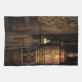 Industriële Steampunk Theedoek (Horizontaal)