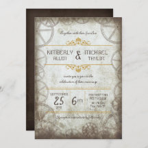 Industriële  Steampunk Wedding