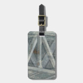 Industriële structuur | Brug Bagagelabel (Voorkant verticaal)