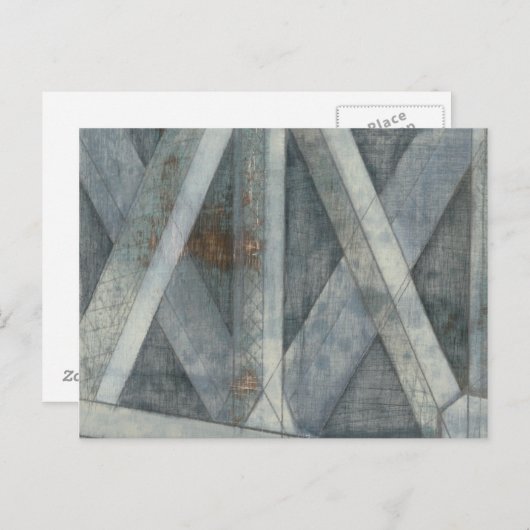 Industriële structuur | Brug Briefkaart (Voorkant / Achterkant)