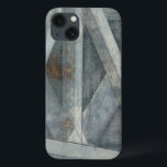Industriële structuur | Brug iPhone 13 Hoesje<br><div class="desc">Deze afdruk van een industriële structuur werd gemaakt door Jennifer Goldberger en lijkt op de sporen van een brug. Deze grijze structuur wordt op een slimme manier gerenderd,  zodat je de spanwijdte ervan wilt oversteken en zien wat er aan de andere kant is. Bestel er snel zelf een!</div>