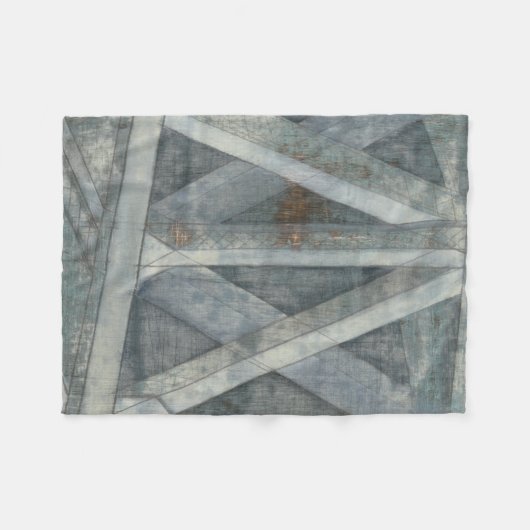 Industriële structuur | Brug Fleece Deken (Voorkant (Horizontaal))