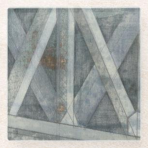 Industriële structuur   Brug Glazen Onderzetter