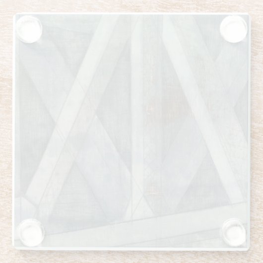 Industriële structuur | Brug Glazen Onderzetter (Achterkant)