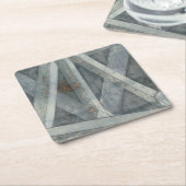 Industriële structuur | Brug Kartonnen Onderzetters (Schuin)