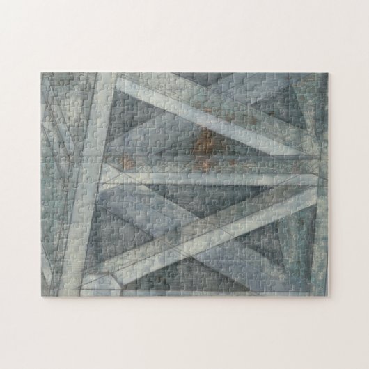 Industriële structuur | Brug Legpuzzel (Horizontaal)