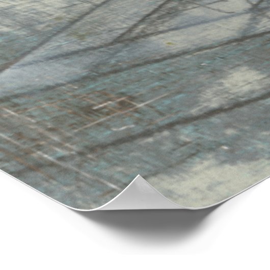 Industriële structuur | Brug Poster (Hoek)