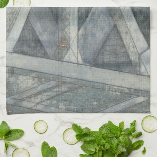 Industriële structuur | Brug Theedoek (Gevouwen)