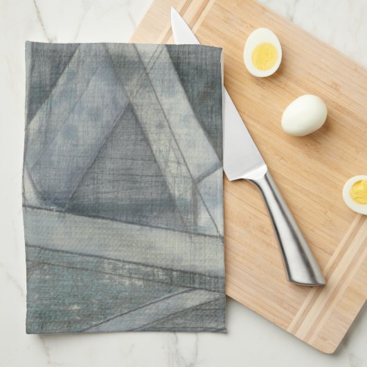 Industriële structuur | Brug Theedoek (Quarter Fold)