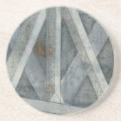 Industriële structuur | Brug Zandsteen Onderzetter (Voorkant)