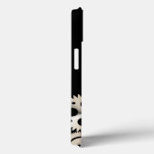 Industriële tandwielen op zwart en grijs Case-Mate iPhone case (Achterkant / Rechts)