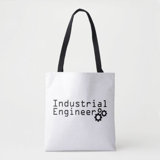 Industriële techniek Funny engineer Tote Bag (Voorkant)
