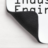 Industriële techniek Grappige ingenieur Muismat (Hoek)