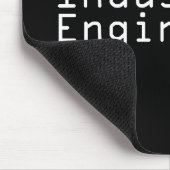 Industriële techniek grappige ingenieur muismat (Hoek)