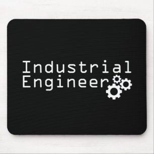 Industriële techniek grappige ingenieur muismat