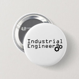 Industriële techniek grappige ingenieur ronde button 5,7 cm
