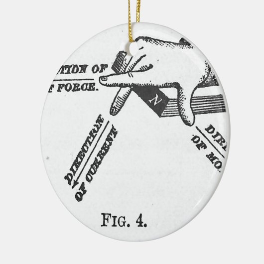 Industriële techniek keramisch ornament (Links)