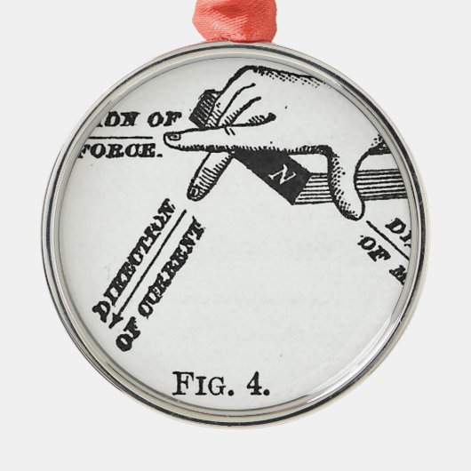 Industriële  techniek metalen ornament (Voorkant)