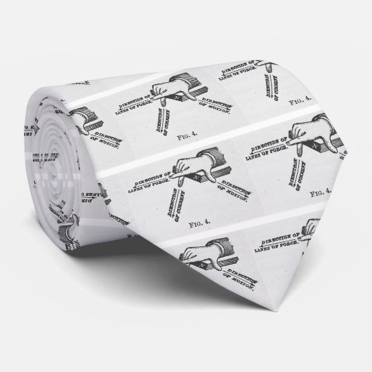 Industriële  techniek stropdas (Opgerold)