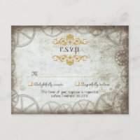 Industriële Vintage Steampunk Bruiloft