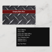 Industriële Visitekaartjes (Voorkant / Achterkant)