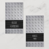 Industriële Visitekaartjes van staal (Voorkant / Achterkant)