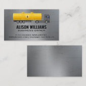 industriële vloeistoftransporter | oplegger voor v visitekaartje (Voorkant / Achterkant)