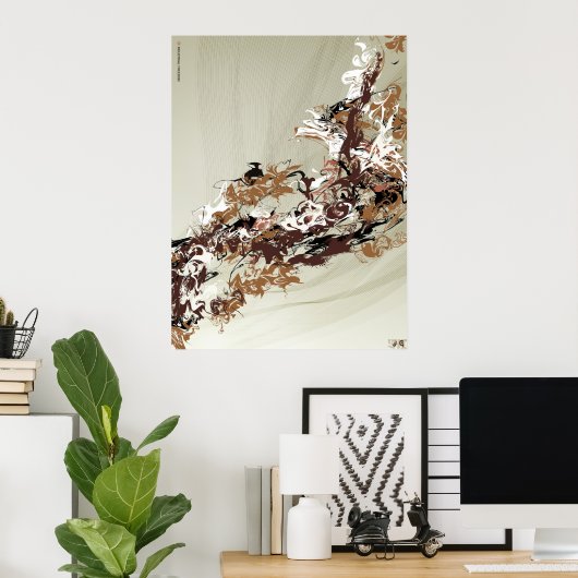 Industriële vrijheid poster (Thuiskantoor)