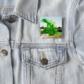 Industriezakje Vierkante Button 5,1 Cm (In situ)
