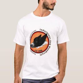 Industrious Dog woodcraft men's T T-shirt