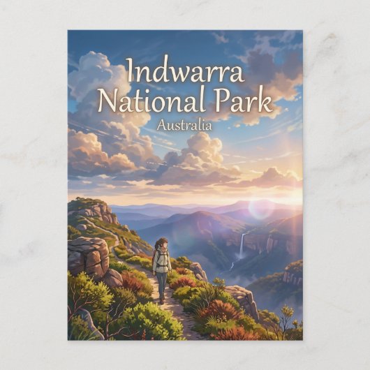 Indwarra Nationaal Park Australië Briefkaart (Voorkant)