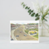  Indy 500, Indianapolis Motor Speedway Briefkaart (Staand voorkant)