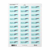 Indy Auto Schaduwen Retourlabel ~ EZ2 Change Info Etiket (Full Sheet)