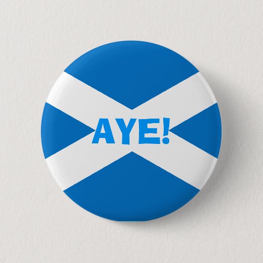 Indy Aye Scottish Flag Button (Voorkant)