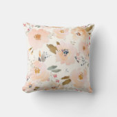 Indy Bloom Peachy Baby Floral Pillow Kussen (Voorkant)