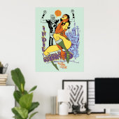 Indy Island Print/Poster Poster (Thuiskantoor)