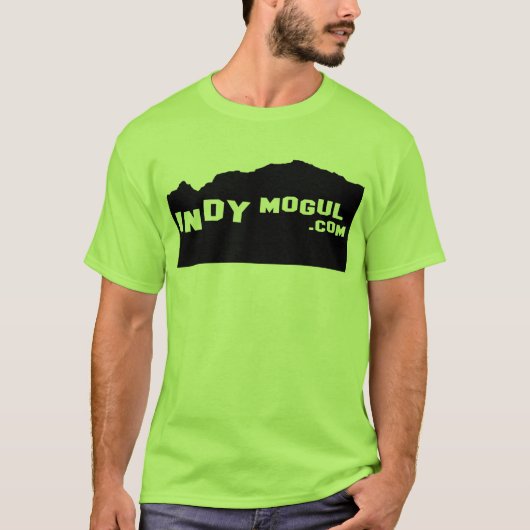Indy Mogul Hollywood-teken T-Shirt (Voorkant)