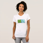Indy periodieke table name shirt (Voorkant volledig)