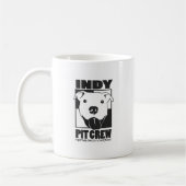 Indy Pit Creative Officier logo Koffiemok (Links)