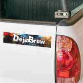 Indy's DejaBrew Band"-Bumpersticker Bumpersticker (Op Truck)