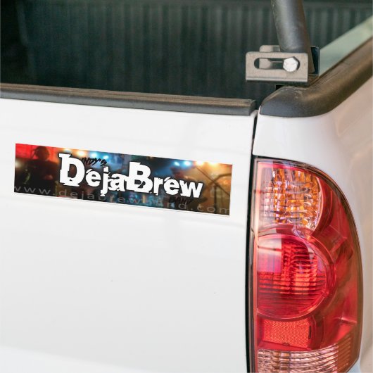 Indy's DejaBrew Band"-Bumpersticker Bumpersticker (Op Truck)