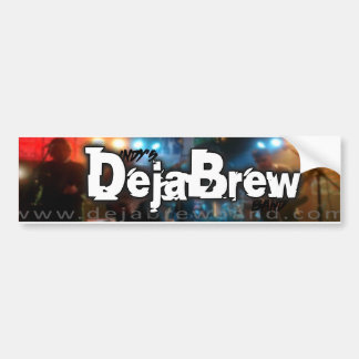 Indy's DejaBrew Band"-Bumpersticker Bumpersticker